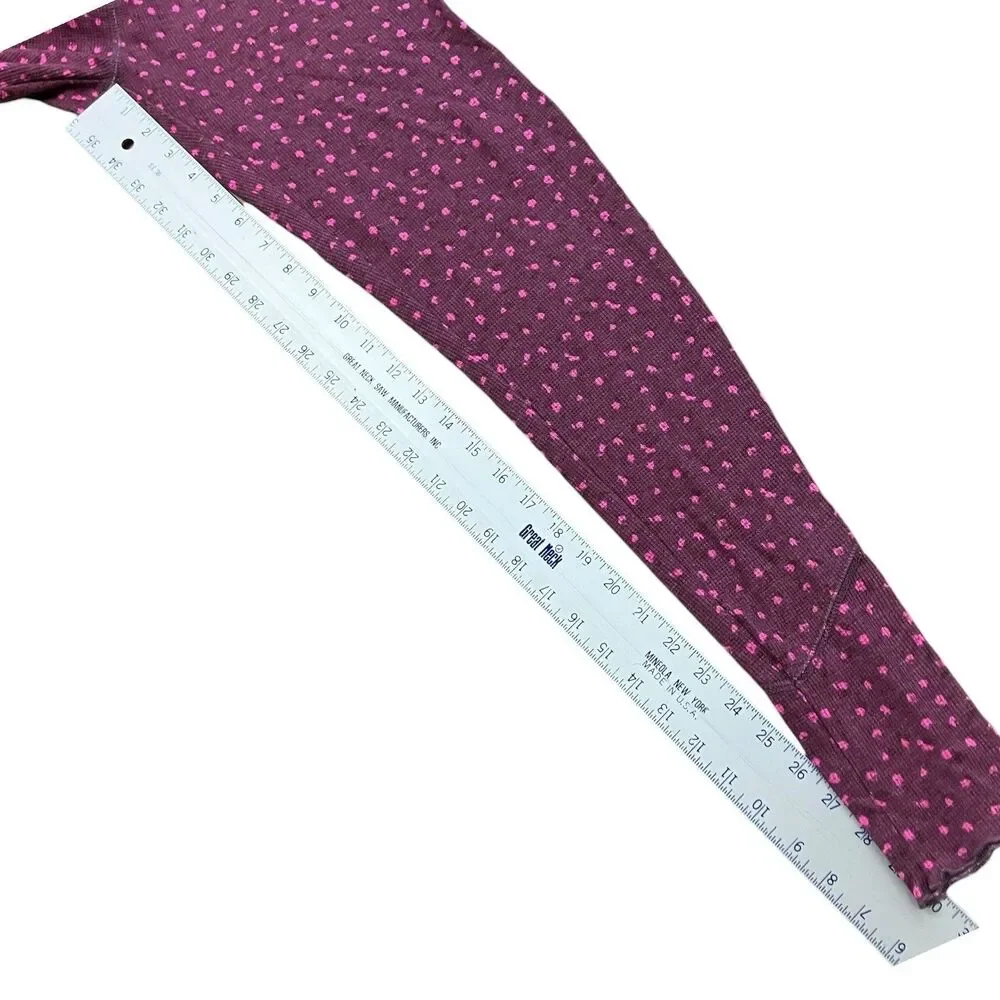 Free People Purple Thermal‎ Long Johns Sleepwear One Piece Pajama